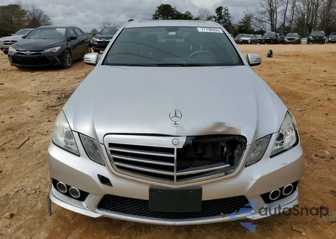 2010 Mercedes-Benz E 350 4Matic from USA, damaged, VIN WDDHF8HB1AA104133
